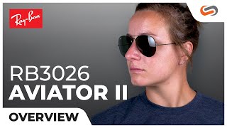 RayBan RB3026 Aviator II Overview  SportRx [upl. by Gerty18]