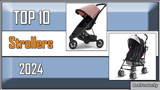 10 Best Strollers 2024  For Your Lovely Baby 🔥 [upl. by Hnaht830]