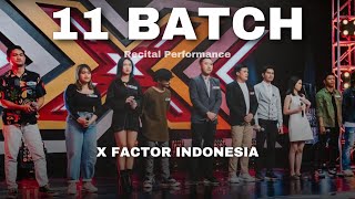 BOOTCAMP 11 Batch Recital Performance  X Factor Indonesia 20232024 [upl. by Eatnoid]