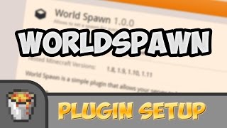 Bukkit plugin setup 001 World Spawn [upl. by Valonia]