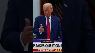 Visibly defeated Trump cant answer a simple question shorts [upl. by Phippen525]