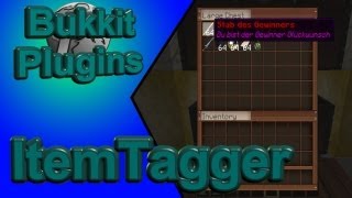 ItemTagger  Minecraft Bukkit Plugin Tutorial  Items nach Wunsch farblich umbenennen [upl. by Betti240]