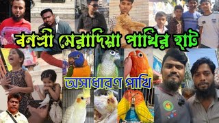 বনশ্রী মেরাদিয়া পাখির হাট অসাধারণ পাখি কম দামে ভালো পাখি কিনুন ২০০ টাকা থেকে হাজার টাকার পাখি [upl. by Timi336]