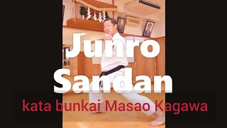 Asai Tetsuhiko kata Junro Sandan [upl. by Hawken128]