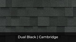 IKO Roof Shingle Colors – Dual Black  Architectural  Cambridge [upl. by Lynden]