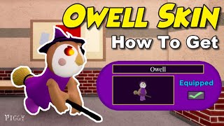 How To Unlock OWELL Secret Skin Piggy Spooky Hunt Part 2 [upl. by Esened155]