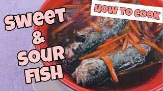 FOODIE VLOG Basic Recipe For Beginners HOW TO COOK SWEET AND SOUR FISH by Kleen Kitchen [upl. by Iliram]