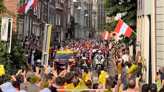 Tour de France Femmes 2024 door Dordrecht [upl. by Aline]