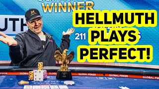 Phil Hellmuth Scores FirstEver Las Vegas High Roller Win FULL HIGHLIGHTS [upl. by Ahsinrad]