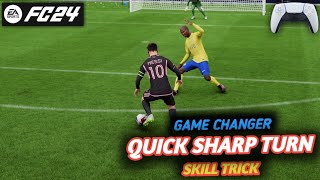 The overpowered trick which will improve your dribbling and it can do everything in fc24 [upl. by Barbuto]