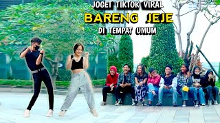 JOGET TIKTOK VIRAL BARENG JEJE DI TEMPAT UMUM NGAKAK PARAH [upl. by Eelyab]