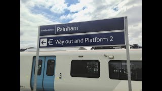 Thameslink Class 700 Rainham to Luton [upl. by Auqenaj]