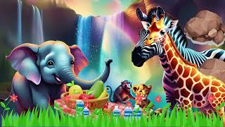 Leos African Adventure Journey to Magical Rainbow Falls with Jungle Friends [upl. by Johnson768]