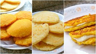 ¡Arepas Colombianas 3 Maneras 🇨🇴  Francisca Mejía [upl. by Torie]