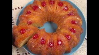 Pineapple Upside Down Bundt Cake [upl. by Eoj]