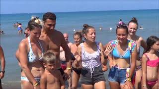 Orbetello Camping Village 2020 Gara castelli di Sabbia [upl. by Dronski]