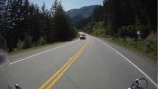 Lower Fraser Canyon south of the Yale Tunnel BC [upl. by Yonatan]