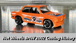 Hot Wheels BMW 2002 Casting History All The Details of Every Release [upl. by Luby940]