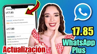 WHATSAPP PLUS Ultima Versión 2024 ✅ Nuevo WhatsApp Plus 1785 Alexmods [upl. by Ahsilef977]