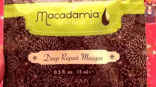 Deep Conditioning Color Damaged Natural Hair With Macadamia deep repair masque [upl. by Kramer156]