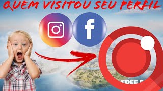 Qmiran Como saber quem visitou seu perfil do Instagram é Facebook 2021 [upl. by Hanway]