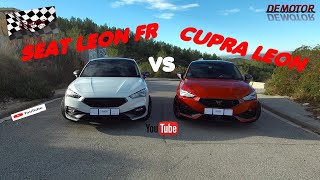 SEAT LEON FR VS CUPRA LEON [upl. by Rolecnahc561]