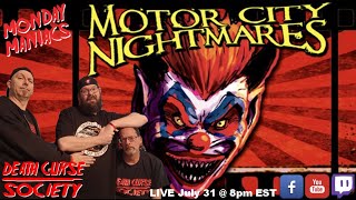 Motor City Nightmares Recap  Monday Maniacs  Death Curse Society [upl. by Hudson]