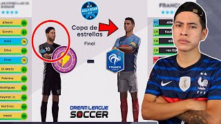 ESCOGÍ ESTA SELECCIÓN PARA JUGAR LA COPA DE ESTRELLAS 😱 DREAM LEAGUE SOCCER 2021 [upl. by Alexandria]