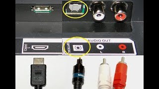 How to connect TV audio Samsung 2019 with amplifier Easy [upl. by Roleat]