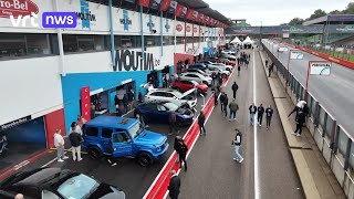 Rijdend autosalon voor elektrische autos op circuit van Zolder [upl. by Boser536]