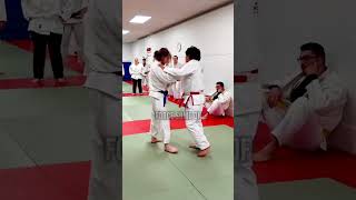 HARAI GOSHI Using Tai Otoshi judo [upl. by Atila]