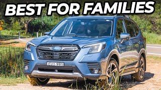 This SUV Isn’t Sporty But Families Will Love It Subaru Forester 2023 Review [upl. by Ozzy700]