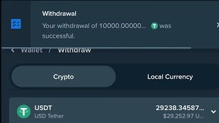 How do you withdraw USDT CRYPTO balance from stake in India [upl. by Okihsoy]