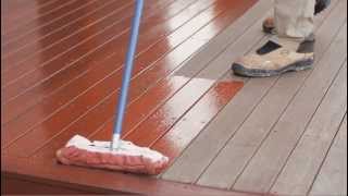 How to Stain a Deck [upl. by Izawa]