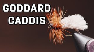 Goddard Caddis Fly Pattern  Tying Tutorial [upl. by Cida]