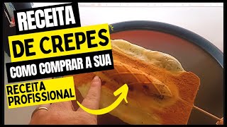 Como comprar a Receita do Crepes [upl. by Atiana945]