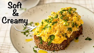 How to make the Creamiest Scrambled Eggs  Quick and Easy Recipe [upl. by Analle693]