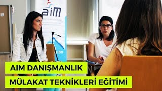 Uygulamalı Mülakat Teknikleri eğitimini nasıl kurguluyoruz izleyelim [upl. by Gustafsson148]