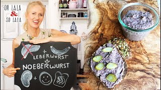 NEU  Noeberwurst  Protein Bombe  vegane Leberwurst  Brotaufstrich DIY  Rezept [upl. by Bevon]