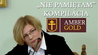 Niebywały cyrk na komisji ds Amber Gold  Barbara Kijanko quotNIE PAMIĘTAMquot  kompilacja [upl. by Tnaryb]