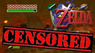 The Legend of Zelda Ocarina of Time CENSORED  Fire Temple Theme SongMusic Documentary Purposes [upl. by Vassell150]