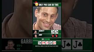 😲Only pro can do this poker [upl. by Genaro833]