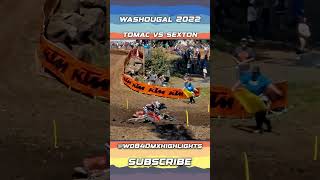 Tomac vs Sexton Washougal Motocross 2022 [upl. by Lot]