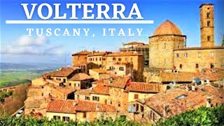 VOLTERRA Tuscany Italy  Walking Tour  Tuscan Wines and Views  House Tour tuscany [upl. by Attekram570]