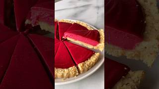 This Cranberry Curd Tart is an instant holiday classic food recipe baking [upl. by Oric]