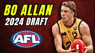 2024 AFL Draft Bo Allan Focus [upl. by Mosnar]