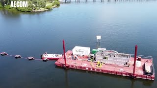 Brevard County introduces new ship to clean up Indian River Lagoon [upl. by Aiksas406]