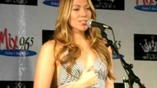 Colbie Caillat I Never Told You Acoustic Live Houston Texas [upl. by Oremar]