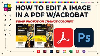 How to Edit an Image in a PDF with Adobe Acrobat DC [upl. by Ahsetan484]