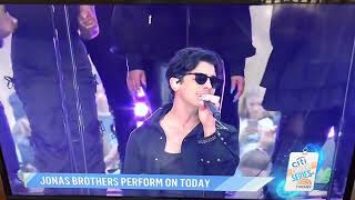 Jonas Brothers performs leave before you love me live on today show may 12 2023 [upl. by Samford]